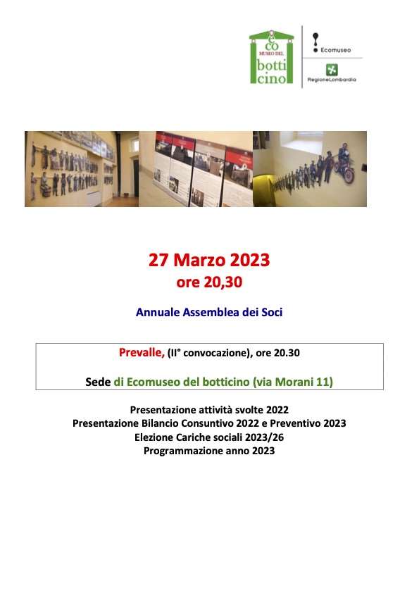 Assemblea dei soci 2023