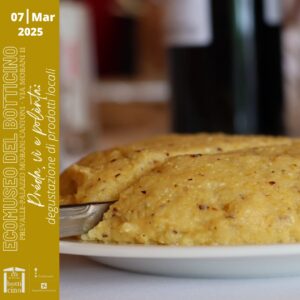 Degustare la polenta di grano Marano.