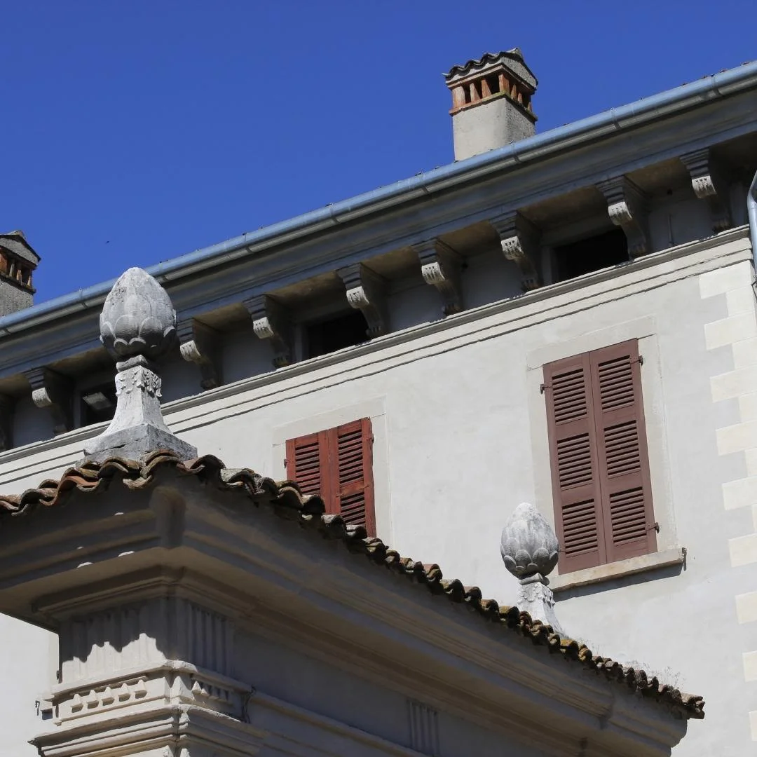 dettaglio della villa