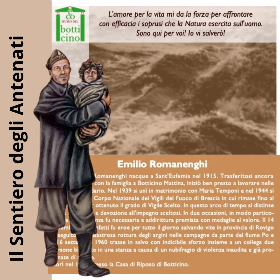 Emilio Romanenghi, pompiere